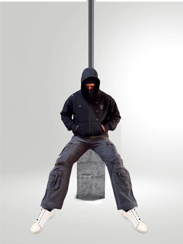 Black Hole Ninja Hoodie – Balaclava Hoodie